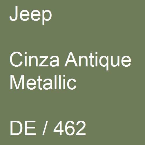 Jeep, Cinza Antique Metallic, DE / 462.